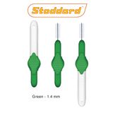  Tăm chải kẽ răng Stoddard 1.4 - xanh lá 