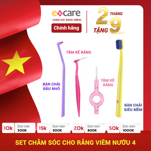  Set chăm sóc răng viêm nướu 4 