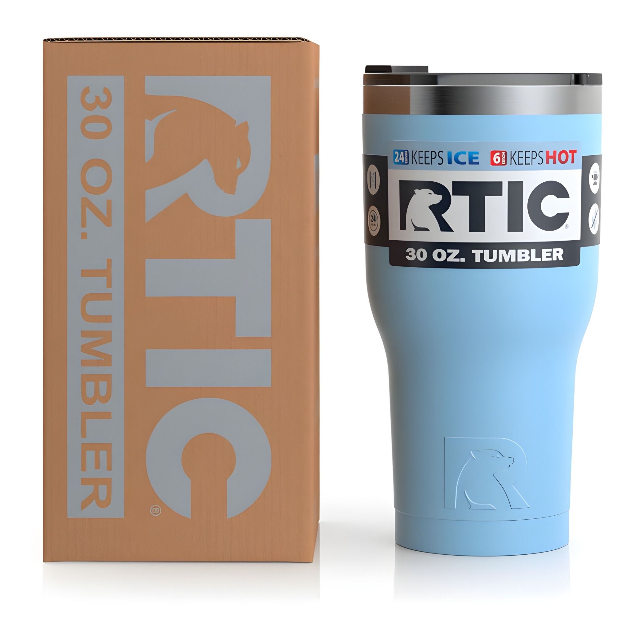  Ly giữ nhiệt RTIC Tumbler 890ml 30oz - Nhiều màu 