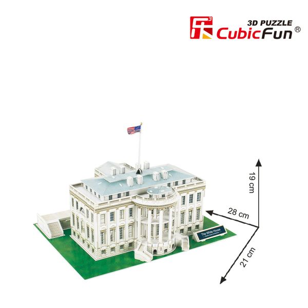  Mô Hình Giấy 3D Puzzle - Nhà Trắng (White House) 