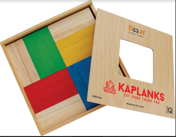  Trò chơi thanh gỗ xây dựng 100 (Kaplanks) 