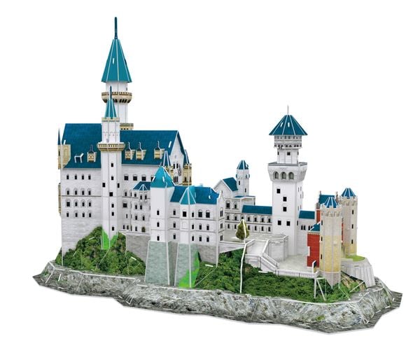  Mô Hình Giấy 3D Puzzle - Neuschwanstein Castle 2 