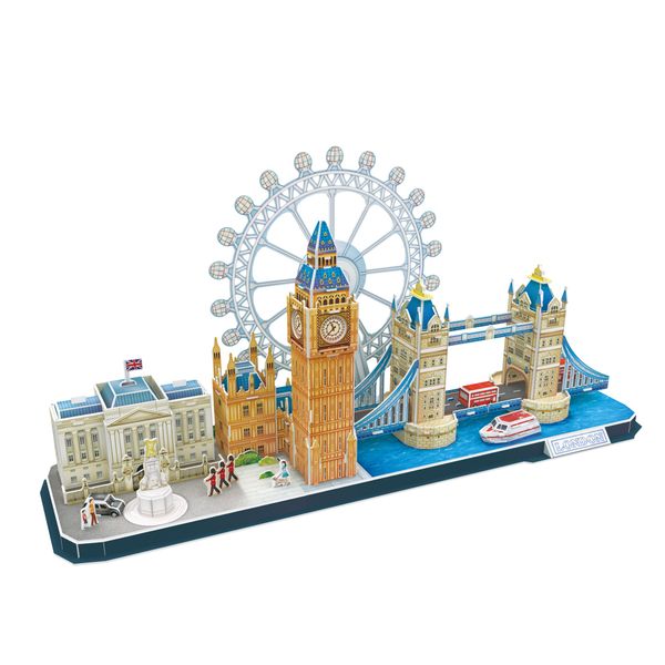  Mô Hình Giấy 3D Puzzle - Thành Phố Luân Đôn 