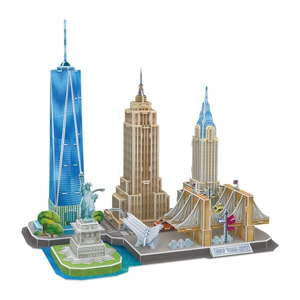  Mô Hình Giấy 3D Puzzle - Thành Phố New York 