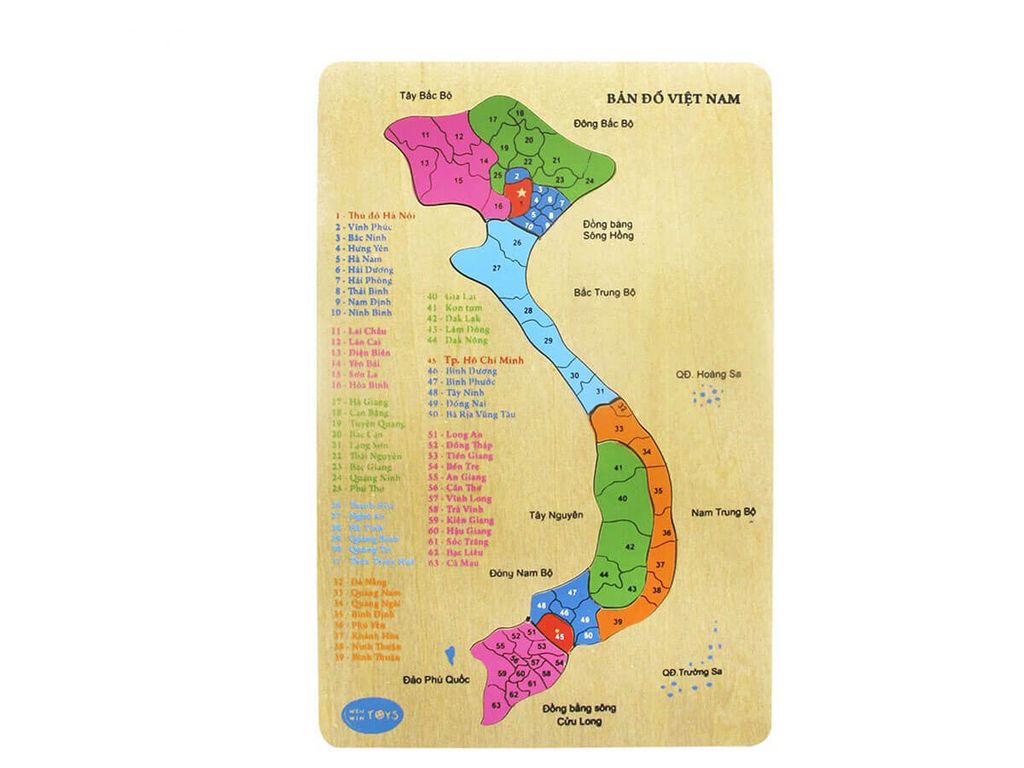Bản đồ Việt Nam – Meyeuoi.vn | Đồ chơi giáo dục | Đồ chơi trí tuệ ...