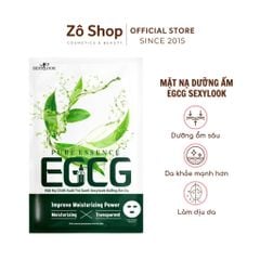 Mặt nạ trà xanh dưỡng ẩm sâu, làm dịu da Sexylook Green Tea - Plant Extract Moisturizing Mask