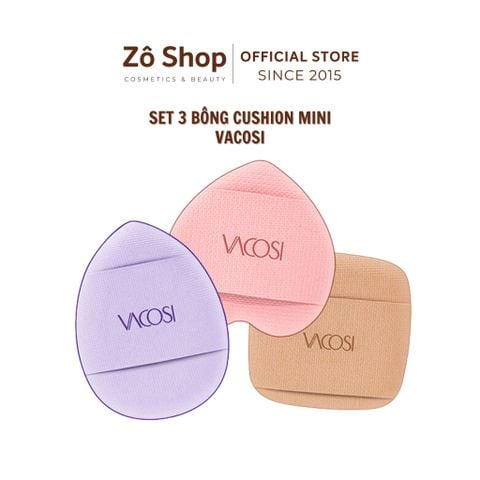 Set 3 bông cushion Vacosi