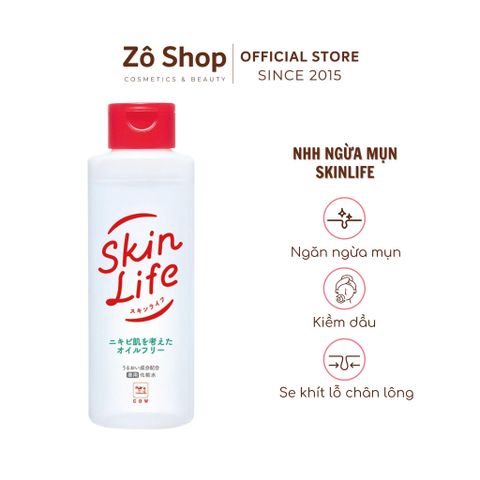 Nước hoa hồng ngừa mụn, se khít lỗ chân lông Skinlife Medicated Lotion 150ml