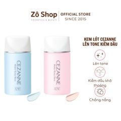 Kem lót kiềm dầu lên tone sáng mịn, chống nước - Cezanne Make Keep Base SPF28 PA++ (30ml)