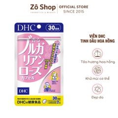 Thực phẩm bảo vệ sức khỏe DHC Bulgarian Rose Capsule
