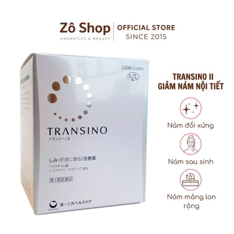 Viên uống dưỡng trắng - trị nám Transino II