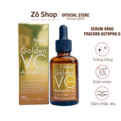 Serum vàng siêu dưỡng trắng thế hệ mới - Fracora Golden VC Autopha G 30ml