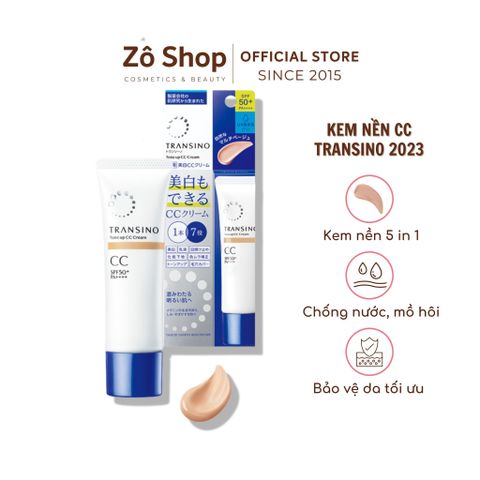 CC Cream dưỡng trắng - Transino Medicated Whitening CC Cream 30g