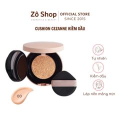 Cushion kiềm dầu sáng mịn Cezanne Chiffon Fit Cushion SPF50 PA++++