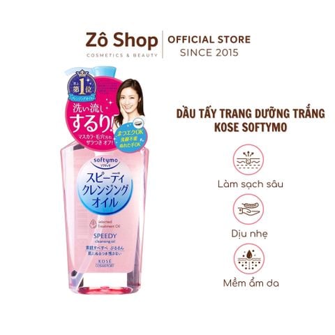 Dầu tẩy trang sạch nhanh - Kose Softymo Speedy Cleansing Oil (230ml)