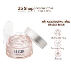 Mặt nạ ngủ dưỡng trắng, chống lão hóa - Elixir White Sleeping Clear Pack C (105g)