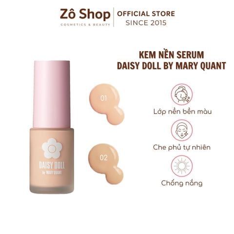 Kem nền serum mỏng nhẹ tự nhiên - Daisy Doll by Mary Quant SPF30 PA++ (60g)