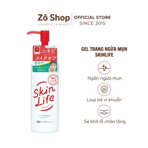 Gel tẩy trang kiêm SRM cho da mụn Skinlife Medicated Remover Gel 150g