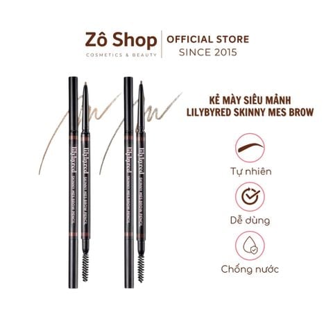 Kẻ mày Lilybyred Skinny Mes Brow Pencil 0,09g