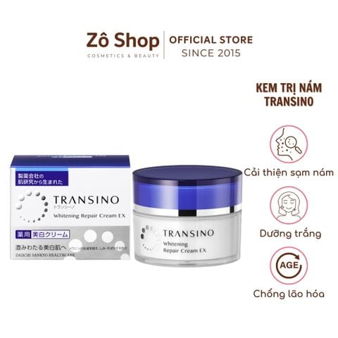 Kem dưỡng trắng, cải thiện nám/ tàn nhang - Transino Whitening Repair Cream EX (35g)