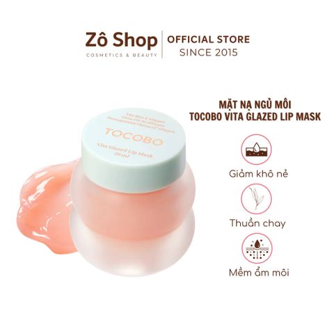 Mặt nạ ngủ môi Tocobo Vita Glazed Lip Mask 20ml