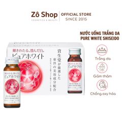 Nước uống trắng da cao cấp - Shiseido Pure White (10 chai)