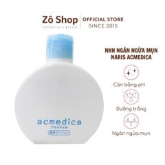 Nước hoa hồng trị mụn, dưỡng trắng  - Naris Acmedica Acne Care Lotion (150ml)