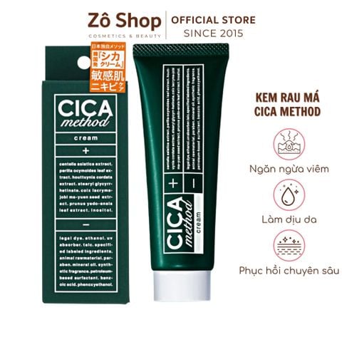 Kem phục hồi, bảo vệ da kích ứng, ngừa mụn - Cica Method Cream 50g