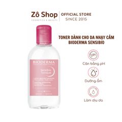 Nước hoa hồng dưỡng ẩm, làm dịu da - Bioderma Sensibio Tonique Soothing Moisturising