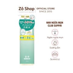 Nước hoa hồng Club Suppin Lotion Acne Care se khít lỗ chân lông, ngừa mụn 380ml