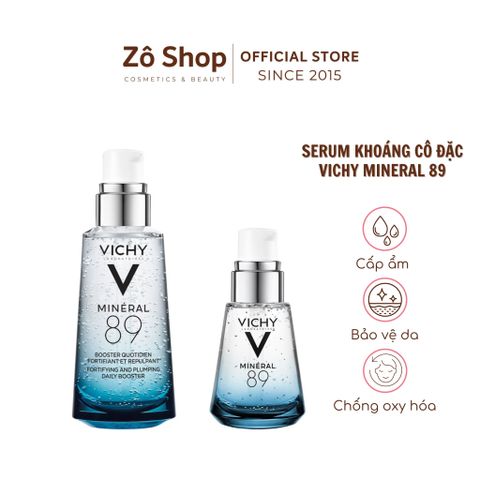 Serum Vichy khoáng cô đặc Vichy Mineral 89 Skin Fortifying Daily Booster