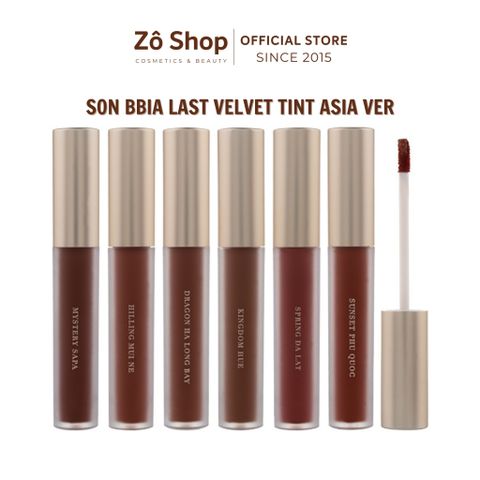 Son kem lì BBIA Last Velvet Asia Version (5g)