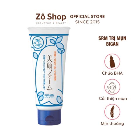 Sữa rửa mặt BHA cải thiện mụn - Meishoku Biganfoam (80g)
