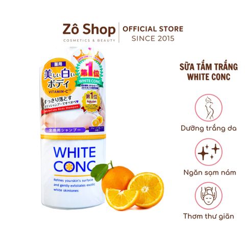 Sữa tắm dưỡng trắng - Medicated White Conc Body Shampoo 360ml