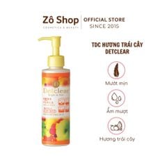 Tẩy da chết Detclear hương trái cây 180ml