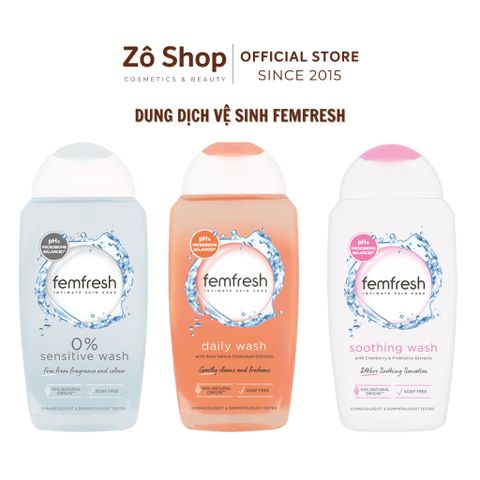 Dung dịch vệ sinh Femfresh Wash (250ml)