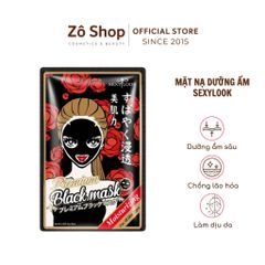 Mặt nạ đen Sexylook dưỡng ẩm, chống lão hóa SEXYLOOK Intensive Moisturizing Black Facial Mask