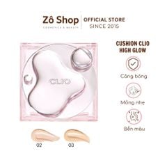 Cushion Clio Kill Cover High Glow căng bóng 15g x 2