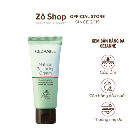 Kem dưỡng cân bằng da Cezanne Natural Balancing Cream 70g