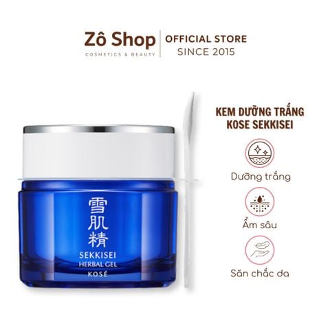 Kem dưỡng trắng mịn cao cấp Kose Sekkisei Herbal Gel 80g