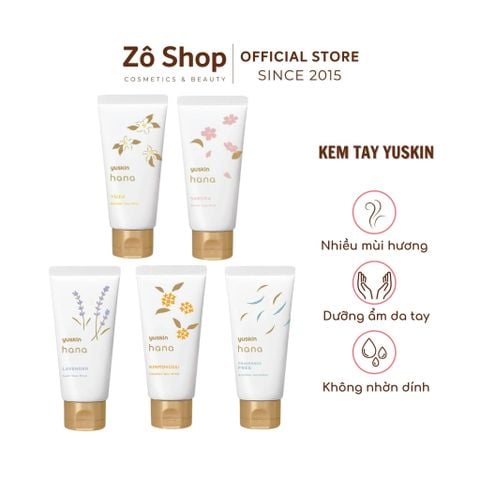 Kem dưỡng ẩm tay, ngừa khô ráp Yuskin 50g