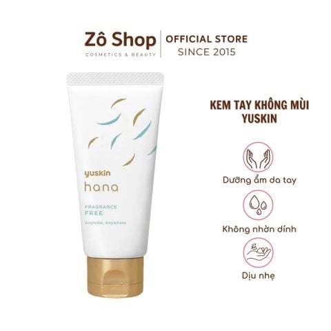 Kem dưỡng da tay Yuskin Hana không mùi 50g