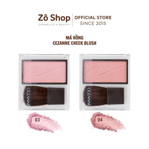 Phấn má Cezanne Cheek Blush 2.2g