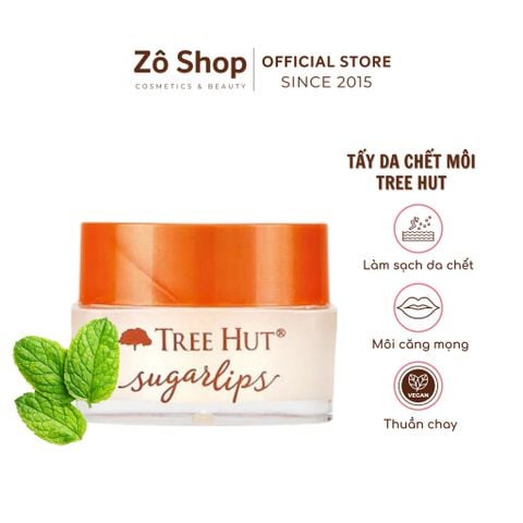 Tẩy da chết môi Tree Hut Sugarlips Sweet Mint Lip Scrub 9,8g