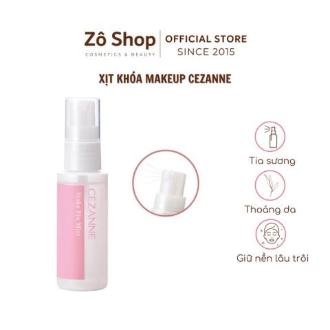 Xịt khóa makeup Cezanne Make Fix Mist 48ml