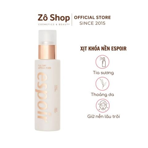 Xịt khóa nền Espoir Full Day Setting Fixer 100ml