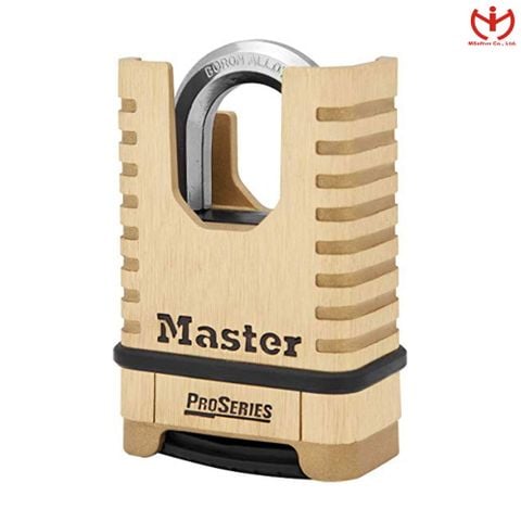  Khóa Số Master Lock 1177 D - Thân Đồng Rộng 58mm Có Vai Chống Cắt - MSOFT 