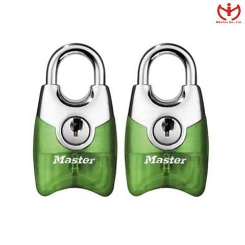  Bộ 2 ổ khóa vali Master Lock 4630 EURTAST (Nhiều màu) 