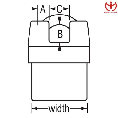  Khóa chống cắt Master Lock 6321 