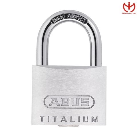  Ổ Khóa ABUS 64TI/50 Thân TITALIUM 50mm Chìa Răng Cưa - MSOFT 